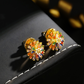 📢📢 37 % DE RÉDUCTION !! ⏰ Boucles d'oreilles clous motif feu d'artifice colorées pour femme
