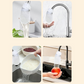 🚰 ACHETEZ 2, OBTENEZ 1 GRATUIT ! 💧 Filtre anti-éclaboussures pour robinet de cuisine – Élimine sédiments & rouille – 360° orientable, réducteur de chlore – s’adapte à la plupart des robinets – eau plus propre et moins d’éclaboussures 🧼✨🍽️