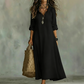 📢 Mi-saison : −50 % – ne ratez pas cette offre ! ⏰Robe Maxi Bohème à Col V et Volants Fluides – Tissu Léger, Coupe Évasée pour Une Silhouette Aérienne🌸✨