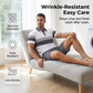 👕 PROMO -50% ! 💥 Set 2 Pièces Chemise & Short Homme Imprimé Numérique – Tissu Premium Respirant, Coupe Athlétique, Infroissable · 5 Coloris · S–6XL ✨ 2 Achetés = Livraison Gratuite