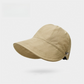 🔥👒 -57% ! Casquette Solaire Femme UPF 50+ Queue de Cheval – Bloque 99% UV, Structure Maintien Forme, Sangle Élastique Réglable 54-60cm, Boutons Masque Anti-Vent · 3 Coloris · Pack Économique ✨