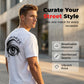 Lot de 4 T-Shirts Streetwear à Imprimé Graphique pour Homme