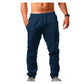 🏆VENTE DERNIÈRE JOURNÉE -60%🔥 Pantalon Décontracté en Lin À Cordon pour Homme