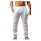 🏆VENTE DERNIÈRE JOURNÉE -60%🔥 Pantalon Décontracté en Lin À Cordon pour Homme