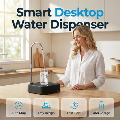 💧🔥 PROMO Pompe électrique pour bouteille d’eau rechargeable portable distribution automatique sans effort ✨