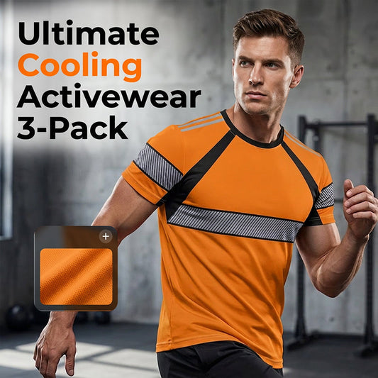 📢📢 -50% !! ⏰ Pack de 3 T-shirts de Sport Respirants pour Homme