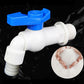 🚰 50% DE RÉDUCTION 💧 Robinet réservoir eau étanche avec raccord traversant – Anti-fuite & installation facile – 1/2" & 3/4", idéal pour aquarium, hydroponie ou récupération d’eau 🔧🌿