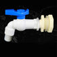 🚰 50% DE RÉDUCTION 💧 Robinet réservoir eau étanche avec raccord traversant – Anti-fuite & installation facile – 1/2" & 3/4", idéal pour aquarium, hydroponie ou récupération d’eau 🔧🌿