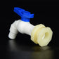🚰 50% DE RÉDUCTION 💧 Robinet réservoir eau étanche avec raccord traversant – Anti-fuite & installation facile – 1/2" & 3/4", idéal pour aquarium, hydroponie ou récupération d’eau 🔧🌿