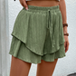 📢📢-50% !! ⏰Short Fluide à Volants Superposés pour Femme