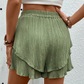 📢📢-50% !! ⏰Short Fluide à Volants Superposés pour Femme