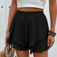 📢📢-50% !! ⏰Short Fluide à Volants Superposés pour Femme