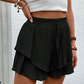 📢📢-50% !! ⏰Short Fluide à Volants Superposés pour Femme