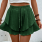 📢📢-50% !! ⏰Short Fluide à Volants Superposés pour Femme