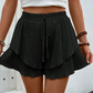 📢📢-50% !! ⏰Short Fluide à Volants Superposés pour Femme