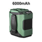 🔥💨 PROMO FLASH -50% DERNIER JOUR ! Ventilateur de Taille Multifonction 6000mAh – 100 Vitesses, Flux d'Air 130°, Lampe Torche & Batterie Secours, Mains Libres, Idéal Marche & Jogging ✨