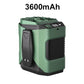 🔥💨 PROMO FLASH -50% DERNIER JOUR ! Ventilateur de Taille Multifonction 6000mAh – 100 Vitesses, Flux d'Air 130°, Lampe Torche & Batterie Secours, Mains Libres, Idéal Marche & Jogging ✨