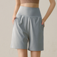 Short de Sport Femme Taille Haute Coupe Ample pour la Course