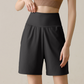 Short de Sport Femme Taille Haute Coupe Ample pour la Course