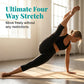 🧘 PROMO LIMITÉE 50% DE RÉDUCTION ! ✨ Legging Yoga Femme Galbant Mesh – Taille Haute, Poches Latérales, Extensibilité 4 Directions 🔥