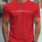 👕 OFFRE LIMITÉE -50% ! ✨ T-Shirt Col Rond À Imprimé Graphique Homme – Script Minimaliste, Coupe Athlétique, Respirant 🔥
