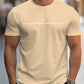 👕 OFFRE LIMITÉE -50% ! ✨ T-Shirt Col Rond À Imprimé Graphique Homme – Script Minimaliste, Coupe Athlétique, Respirant 🔥