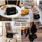 🎁 Nouveautés 2026 −60% 💥 Sac Bandoulière Vintage Grande Capacité pour Femme – Tissu Côtelé, Multi-Zip, Bandoulière Géométrique 🌿