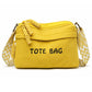 🎁 Nouveautés 2026 −60% 💥 Sac Bandoulière Vintage Grande Capacité pour Femme – Tissu Côtelé, Multi-Zip, Bandoulière Géométrique 🌿