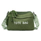 🎁 Nouveautés 2026 −60% 💥 Sac Bandoulière Vintage Grande Capacité pour Femme – Tissu Côtelé, Multi-Zip, Bandoulière Géométrique 🌿