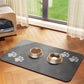 Tapis de Gamelle pour Animaux Facile à Nettoyer