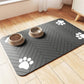 Tapis de Gamelle pour Animaux Facile à Nettoyer