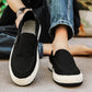 👞 PROMO LIMITÉE 50% DE RÉDUCTION ! ✨ Chaussures Slip-On en Toile Homme – Respirantes, Flexibles, Style Décontracté 🌿