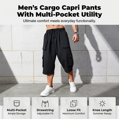 👖🛠️🔧 OFFRE LIMITÉE 50% DE RÉDUCTION! Pantacourt Cargo Décontracté pour Homme – Poches Multiples et Pratiques, Mélange de Coton Durable, Coupe Relax – Gardez Vos Affaires à Portée de Main pour le Travail, les Voyages ou les Projets du Week-end 🏕️✅