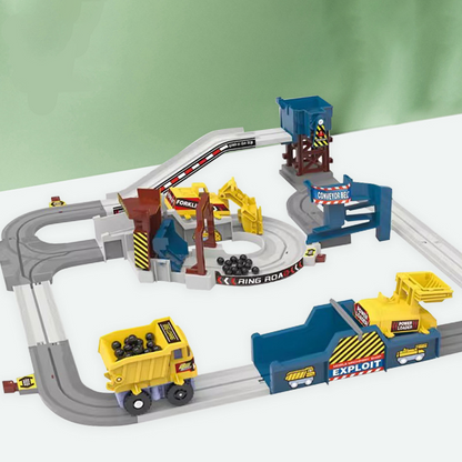 🚂 50% DE RÉDUCTION 🛤️ Ensemble de train électrique interactif – Pistes modulaires & lumières – Parfait pour stimuler l’imagination des enfants – facile à assembler, compatible avec d’autres circuits 🎄✨