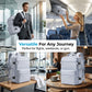 🎒✈️ 50% DE RÉDUCTION ! Sac à Dos à Compression Sous Vide pour Voyages d'Affaires – Gain de Place par Aspiration d'Air, Imperméable & Compatible TSA – Parfait pour Valise & Bagage Cabine 🌍