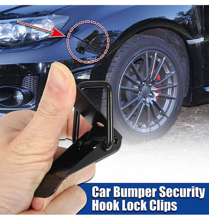 🚗 PROMO FLASH : 50% DE RÉDUCTION ! Clips de Sécurité & Attaches Rapides Renforcées – Fer Forgé & Fixation Adhésive for un Pare-Chocs Solidement Maintenu Même à Haute Vitesse ✨🔒