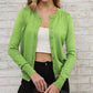 Cardigan Classique Col Rond pour Femme