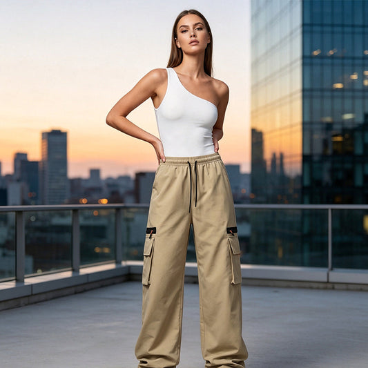 🥳 BEST-SELLER 2026 – 50K+ VENDUS ! 🥳 💞 Pantalon Cargo Stretch Coupe Ample – Poches Utilitaires, Tombé Net & Tissu Premium – Le Pantalon Urbain Incontournable 👖✨