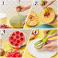 Offre spéciale  Ensemble d'outils pour fruits en acier inoxydable 4 en 1 (50 % de réduction)