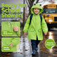 🐸 -50% ! Poncho de Pluie Enfant Style Grenouille ☔️ – Imperméable, Léger & Compatible Sac à Dos