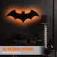 🦇 50% DE RÉDUCTION ! 🌙 Veilleuse Chauve-Souris 7 Couleurs – Acrylique Brillant – Télécommande & USB for Chambre Enfant & Fan Batman