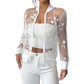 🔥☀️ -50% Aujourd'hui | Veste Courte Femme Anti-UV – Maille Fine Respirante, Style Chic & Protection Solaire