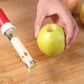 📢📢 50% DE RÉDUCTION !! ⏰ Vide-Pomme & Éplucheur de Fruits 2 en 1 en Acier Inoxydable