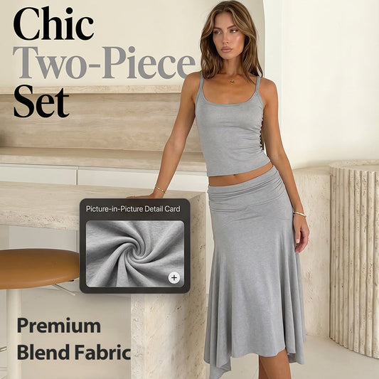 🌸✨ Ensemble deux pièces chic • Silhouette flatteuse • Tissu ultra-doux • Style jour & nuit 👗🌙
