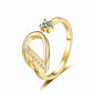 💍 50% DE RÉDUCTION ⏳ Bague initiale scintillante ajustable – Élégante & personnalisable – Parfaite pour un cadeau ou une touche chic au quotidien – brillante et confortable ✨💖🌿