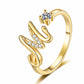 💍 50% DE RÉDUCTION ⏳ Bague initiale scintillante ajustable – Élégante & personnalisable – Parfaite pour un cadeau ou une touche chic au quotidien – brillante et confortable ✨💖🌿