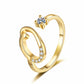 💍 50% DE RÉDUCTION ⏳ Bague initiale scintillante ajustable – Élégante & personnalisable – Parfaite pour un cadeau ou une touche chic au quotidien – brillante et confortable ✨💖🌿