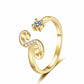 💍 50% DE RÉDUCTION ⏳ Bague initiale scintillante ajustable – Élégante & personnalisable – Parfaite pour un cadeau ou une touche chic au quotidien – brillante et confortable ✨💖🌿