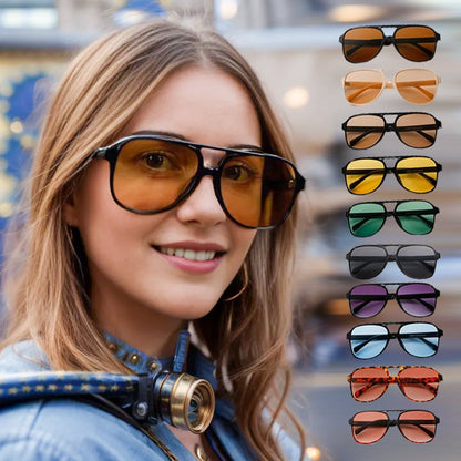 🔥 Vente Flash 2026 50% DE RÉDUCTION à seulement 19.99€ ✨⚡ 50K+ VENDUS ! 🎁😎🕶️ Lunettes de Soleil d'Été Rétro Légères avec Protection UV – Monture Vintage, Style Classique, Confort Toute la Journée. Parfaites pour la Conduite, la Plage & le Quotidien ! 🌊🚗✨