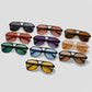 🔥 Vente Flash 2026 50% DE RÉDUCTION à seulement 19.99€ ✨⚡ 50K+ VENDUS ! 🎁😎🕶️ Lunettes de Soleil d'Été Rétro Légères avec Protection UV – Monture Vintage, Style Classique, Confort Toute la Journée. Parfaites pour la Conduite, la Plage & le Quotidien ! 🌊🚗✨